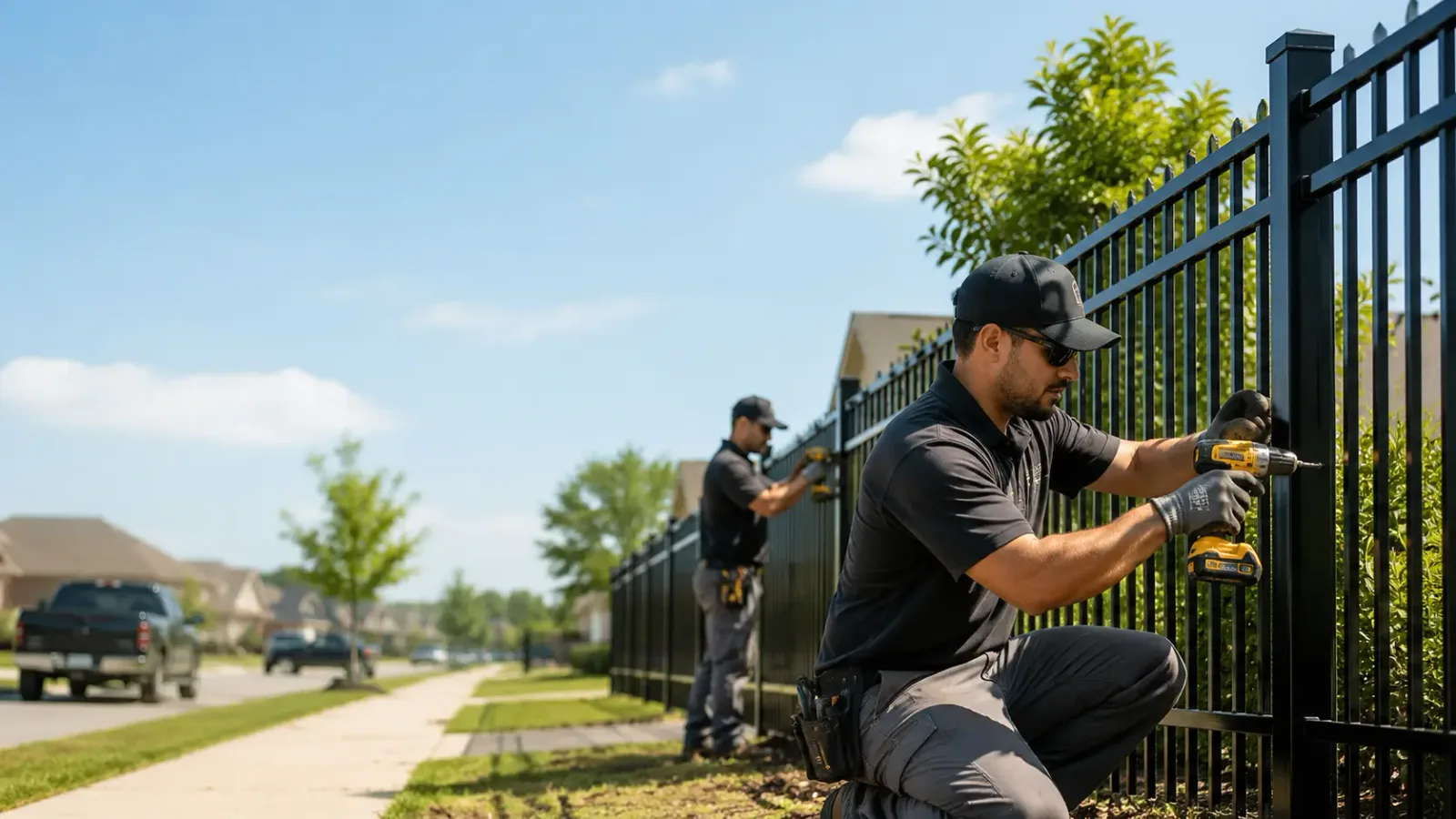 Metal Fence Installation in Magnolia, OH